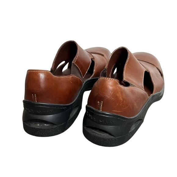 Cole Haan x Nike Air Vintage Leather Cut Out Sandal Shoes 11 Brazil Grandpacore - Picture 4 of 12